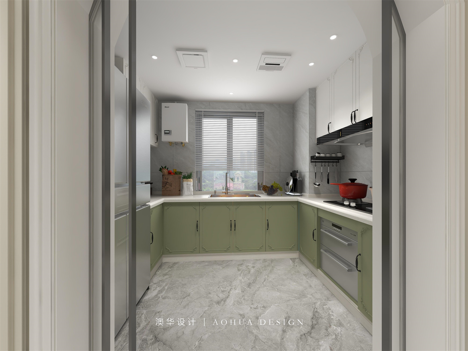 金地悅江時代-朗灣區,法式,武漢裝修