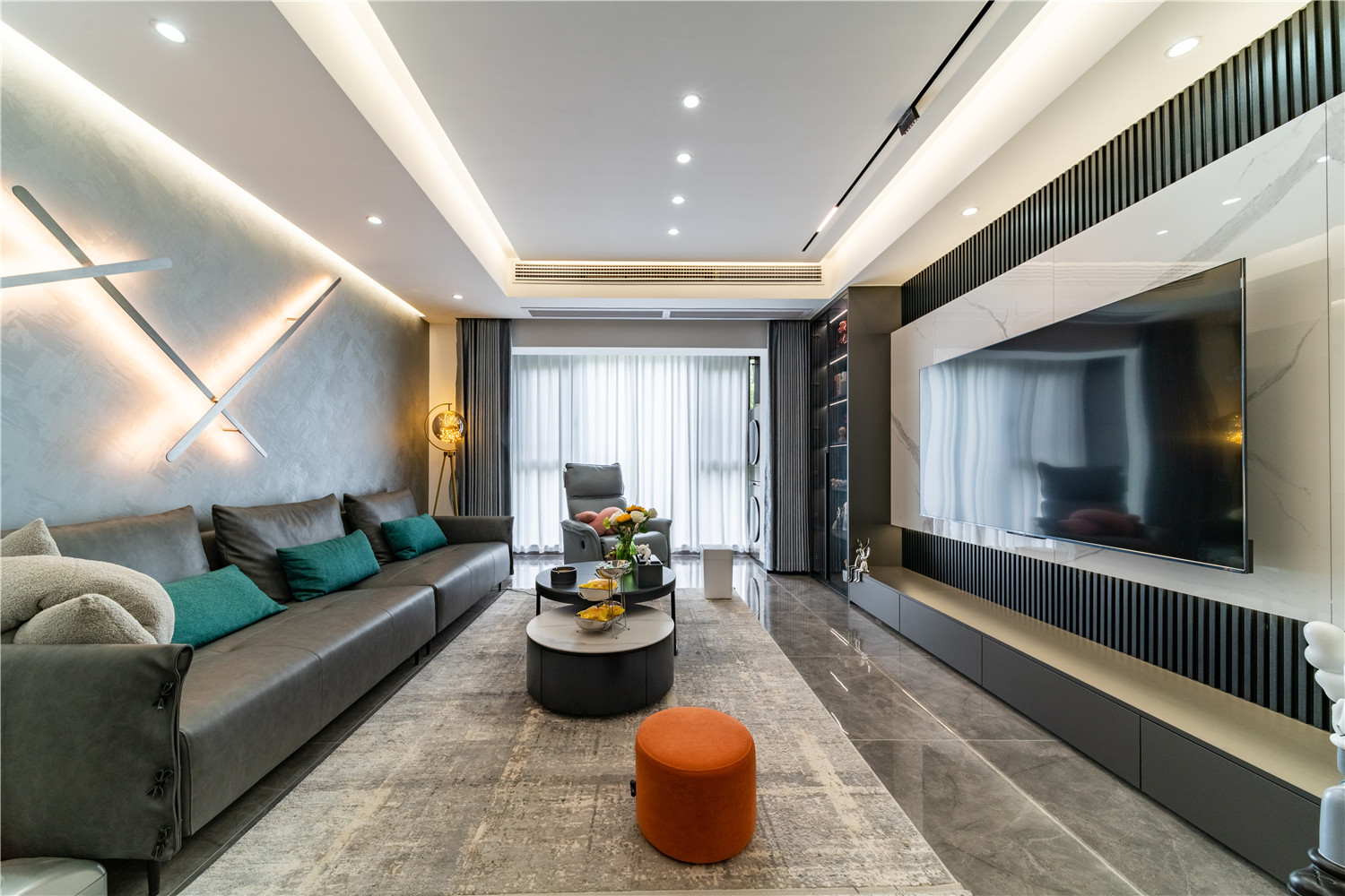 卡梅爾小鎮,卡梅爾小鎮118㎡,現代簡約,卡梅爾小鎮118平米