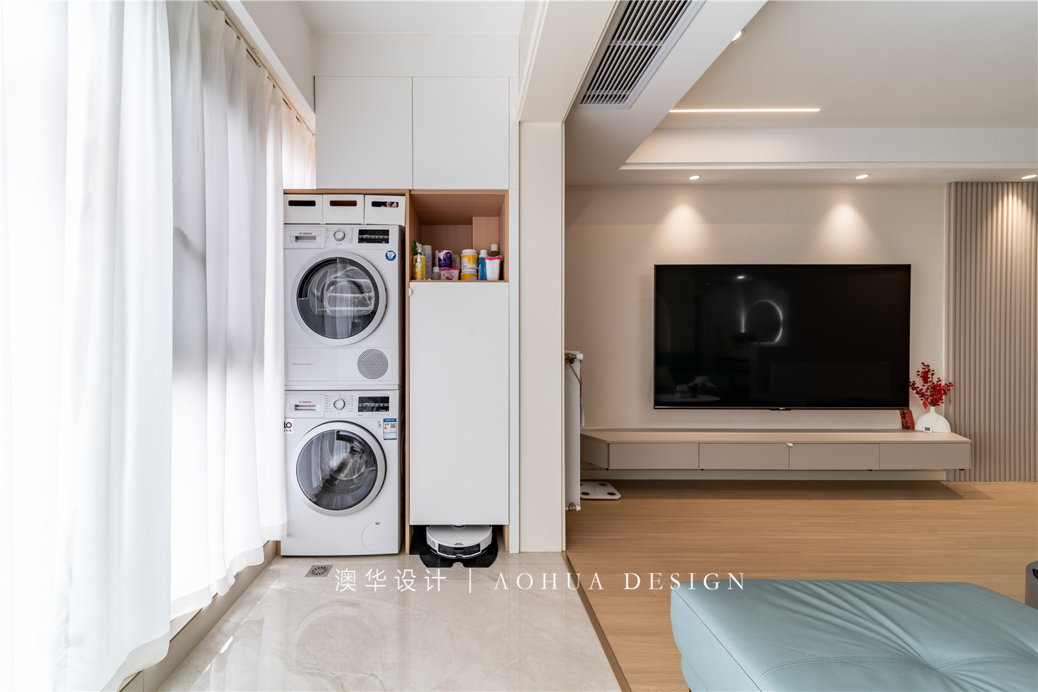 中建星光城128㎡,中建星光城,現代奶油