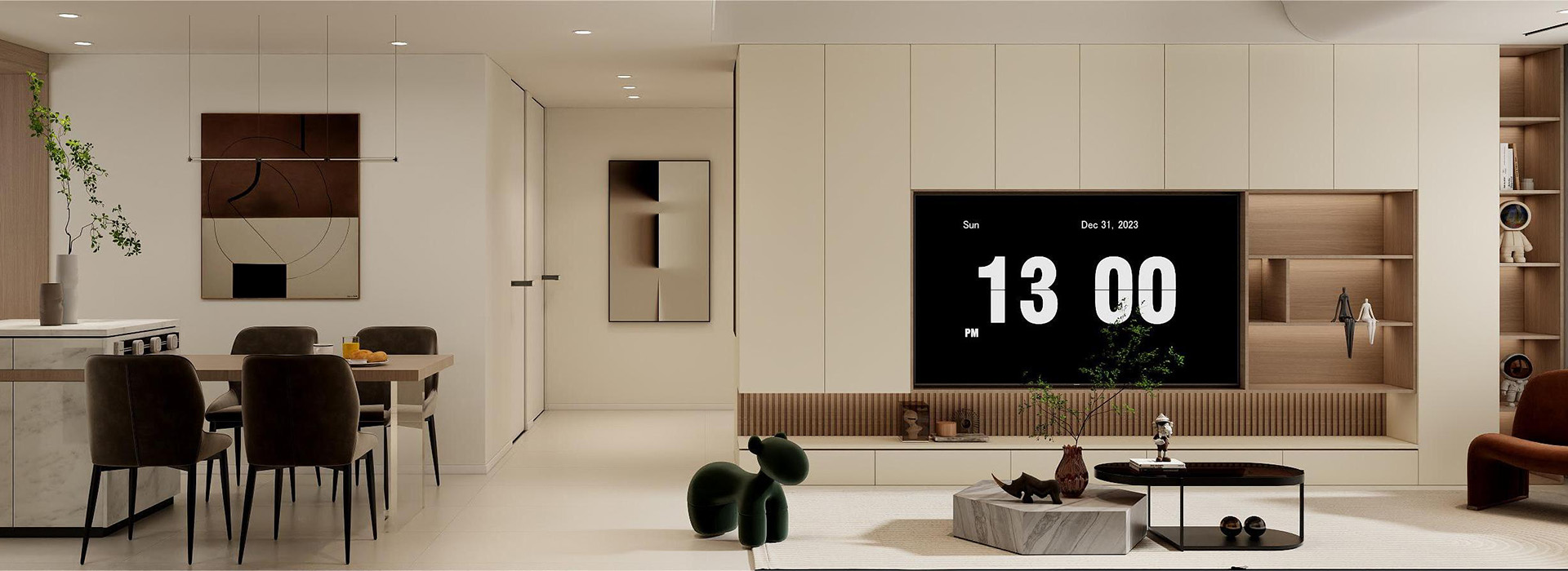 幸福時代·大家127㎡現代風