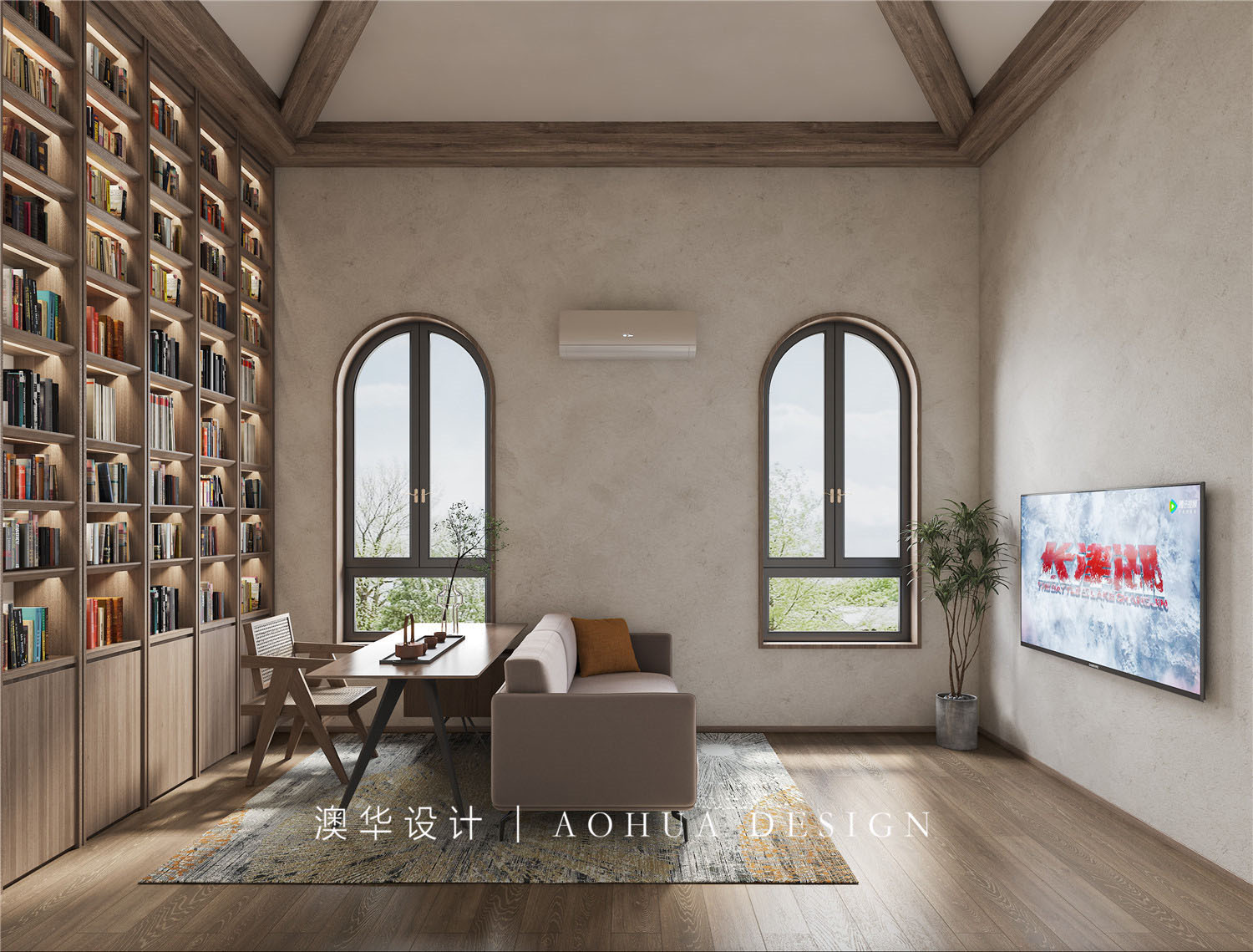 碧桂園天璽灣300㎡新東方風格