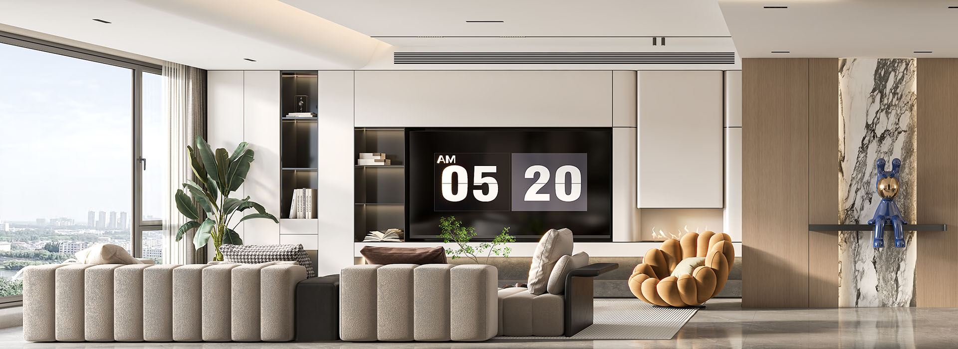 廣電光谷家223㎡現代風