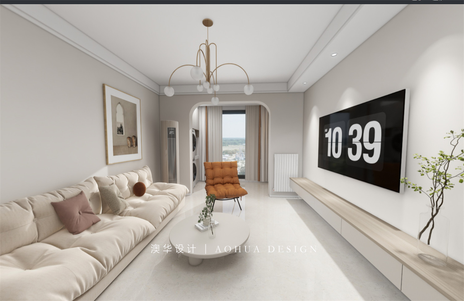 國匯雅苑84㎡現代簡約