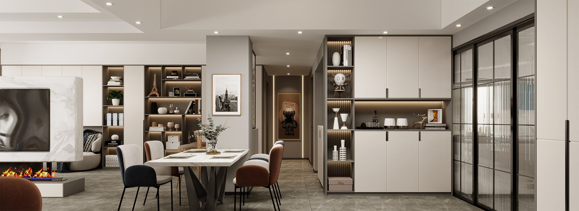 錦苑公寓145㎡輕奢風