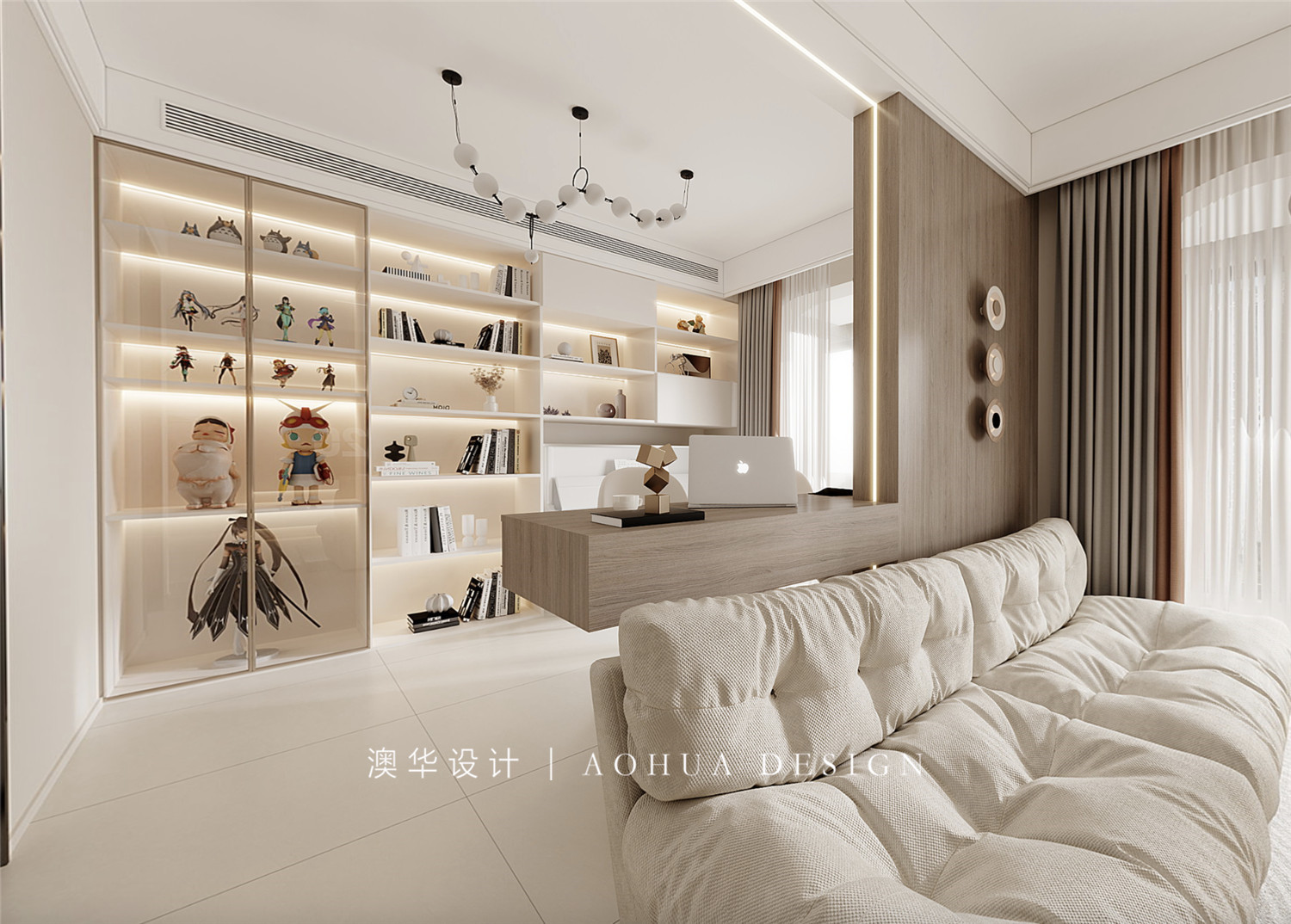 融創玖璽臺118㎡奶油風