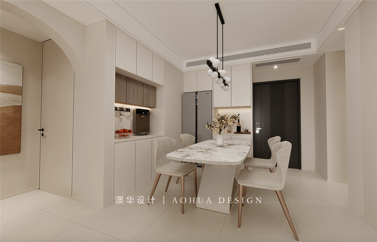 融創玖璽臺118㎡奶油風