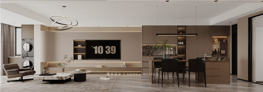 城投聯投譽江南140㎡現代港式