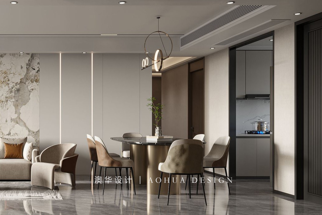 金科城140㎡現(xiàn)代風