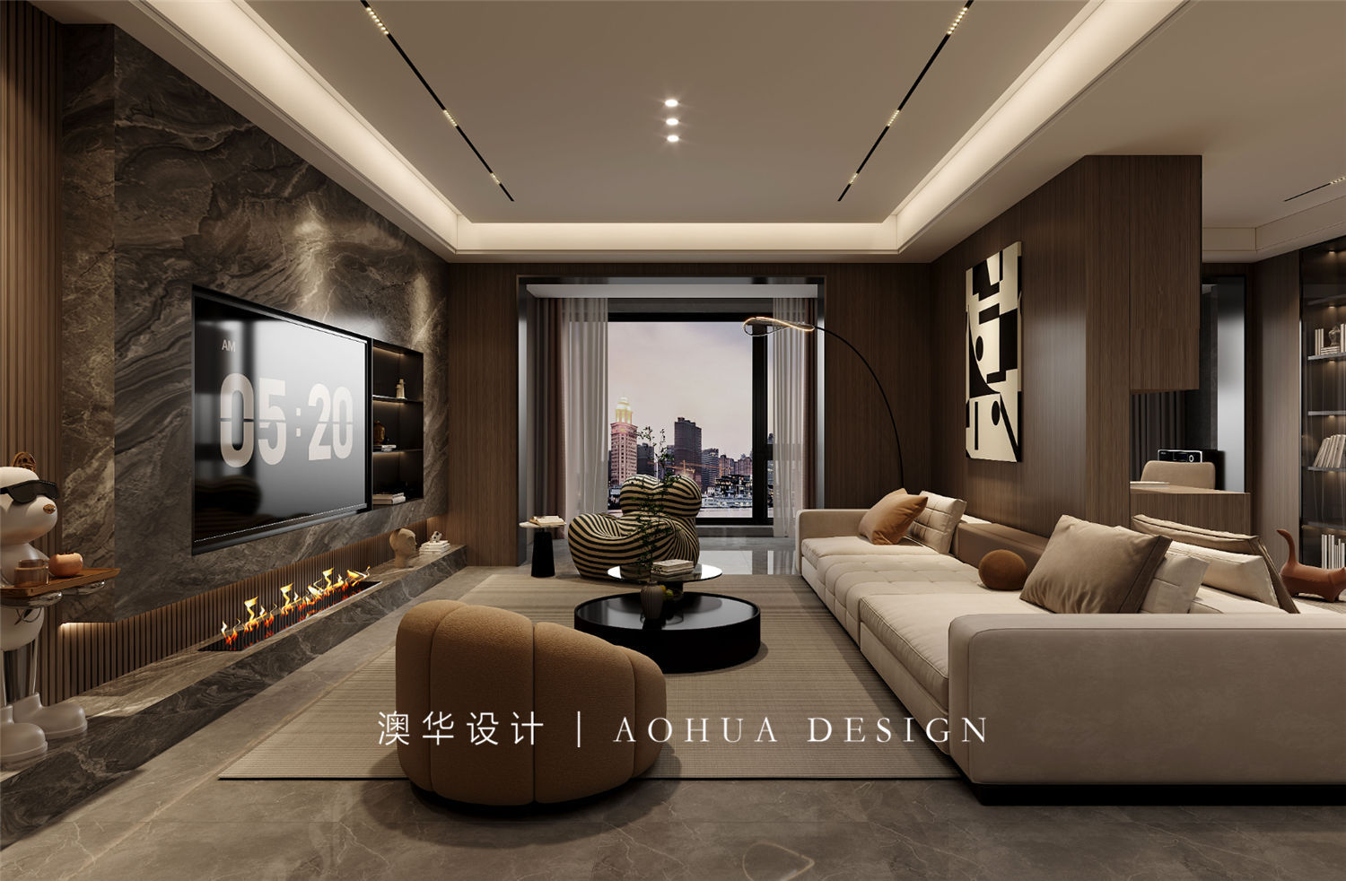 融創玖璽臺177㎡意式輕奢