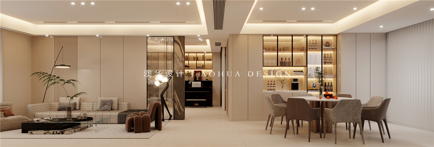 錦繡龍城190㎡現代輕奢