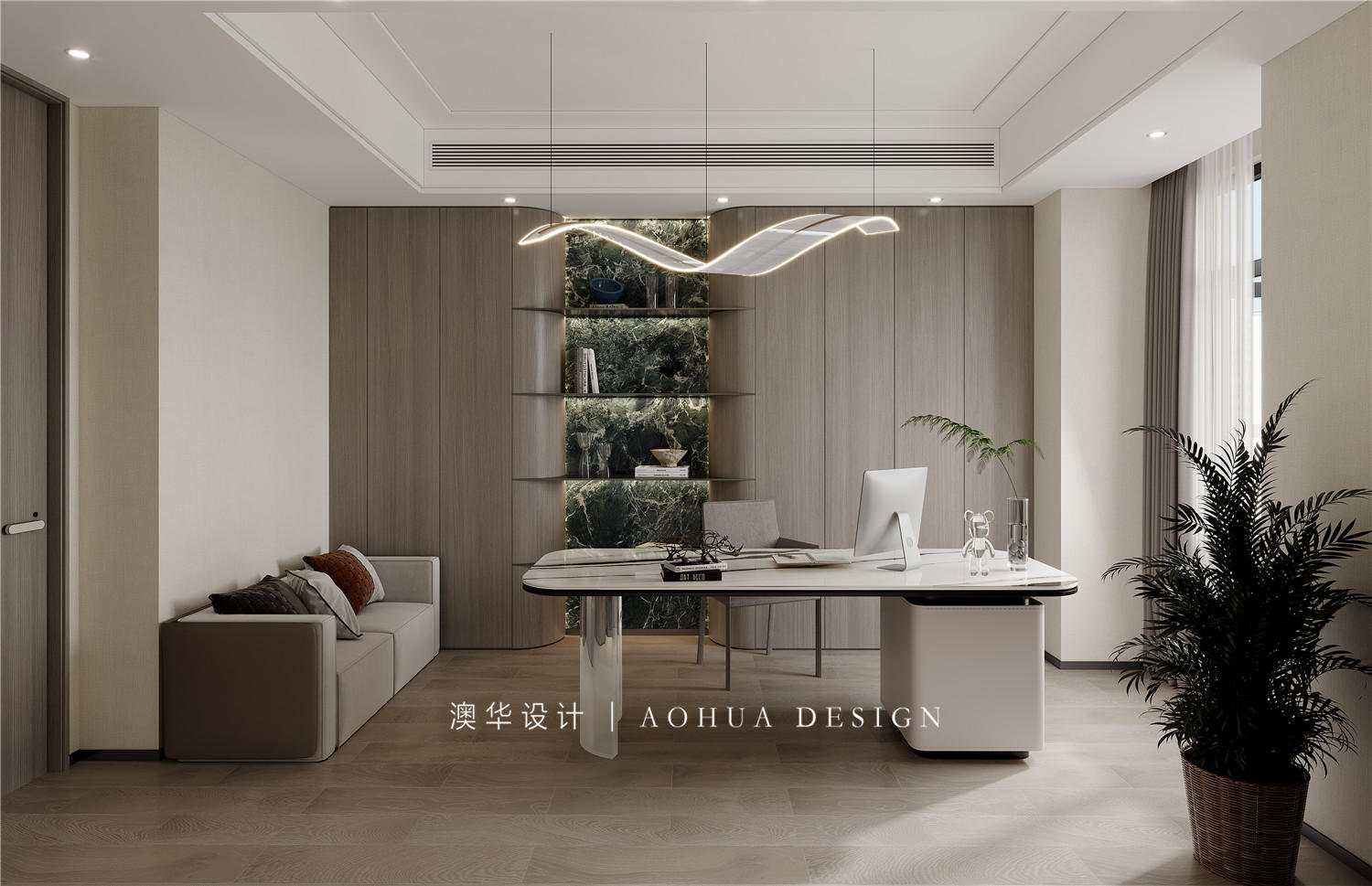 聯投江南岸170㎡輕奢風