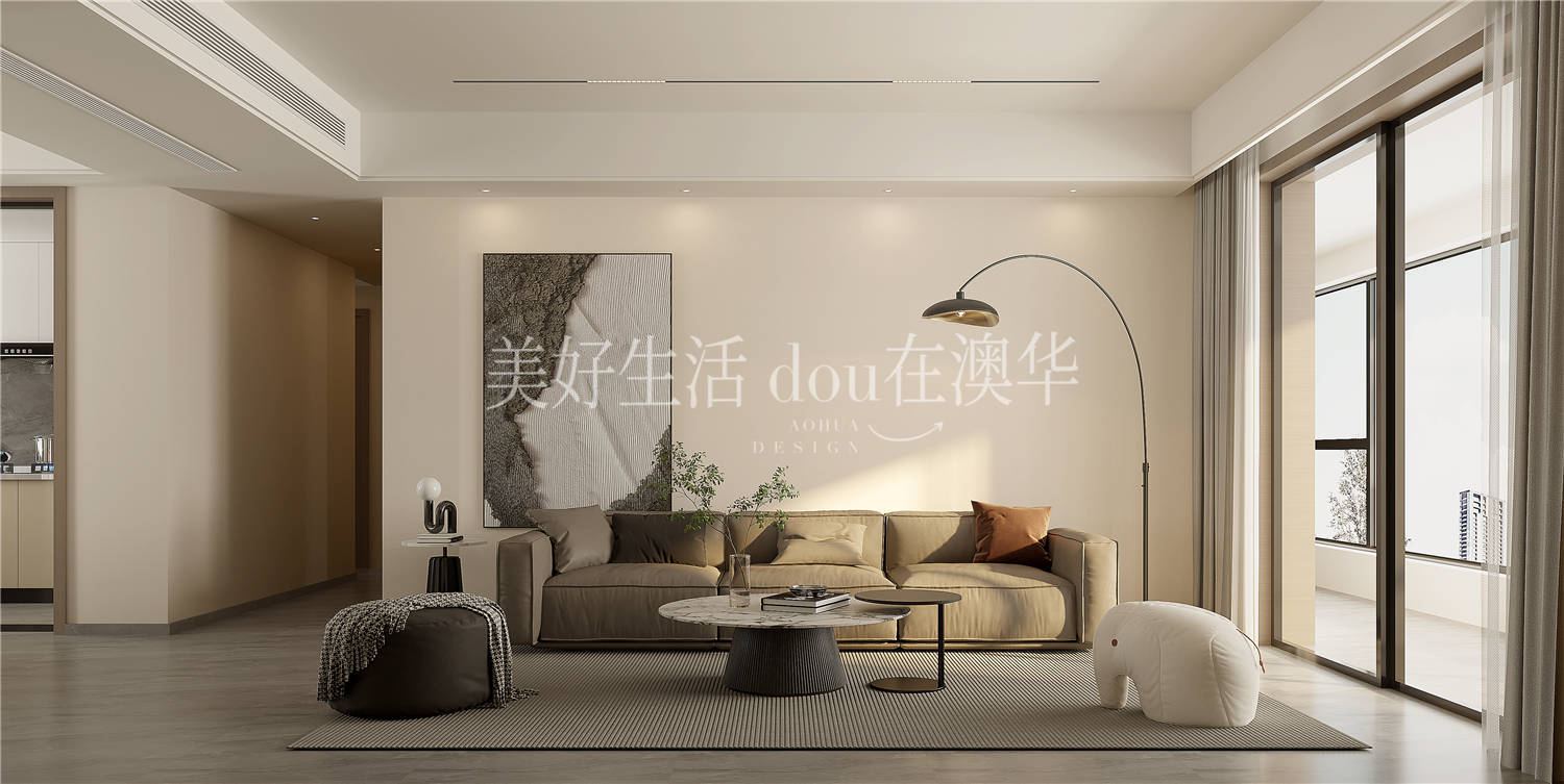 鳳起聽瀾140㎡現代風