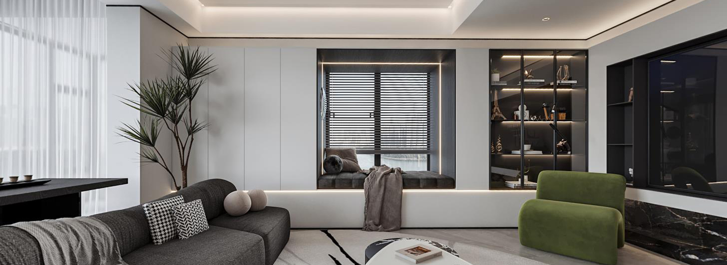 沙湖中心225㎡現代風