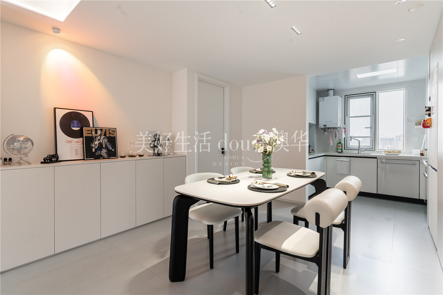 大洲星城138㎡極簡(jiǎn)風(fēng),武漢裝修