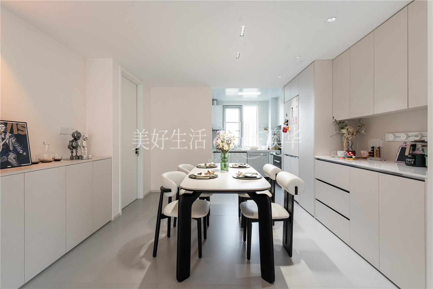 大洲星城138㎡極簡(jiǎn)風(fēng),武漢家裝