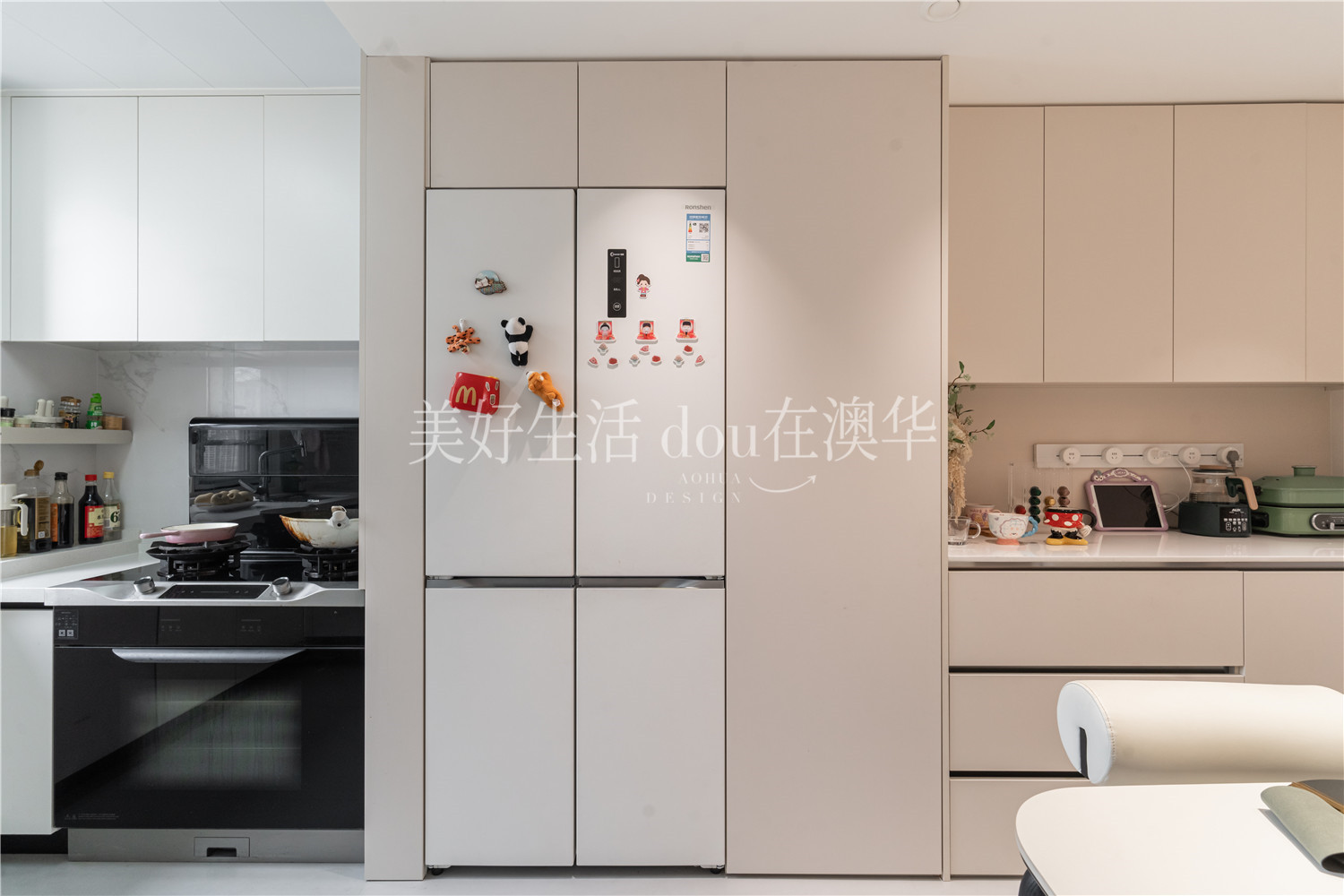 大洲星城138㎡極簡(jiǎn)風(fēng),武漢全包裝修