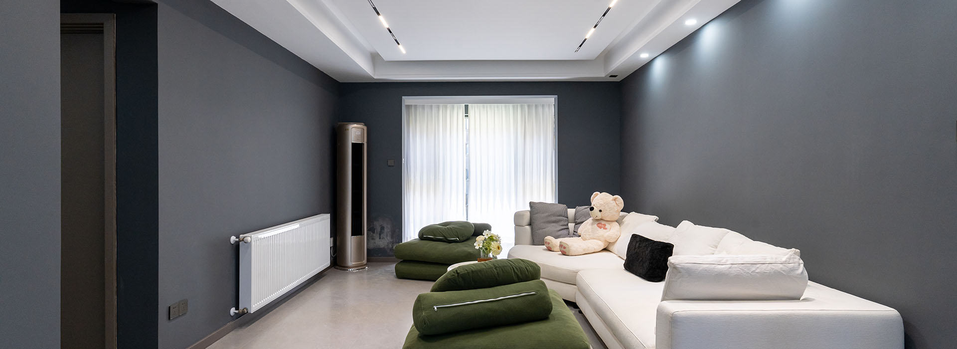 牧嶺易城158㎡現代風,武漢裝修設計