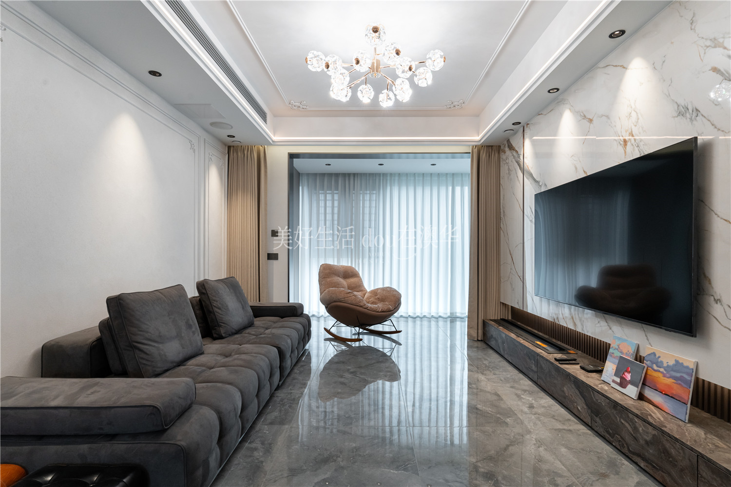 融創玖璽臺132㎡,武漢裝修設計