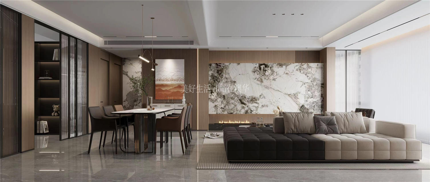 武漢光彩國際173㎡,武漢裝修,武漢室內設計