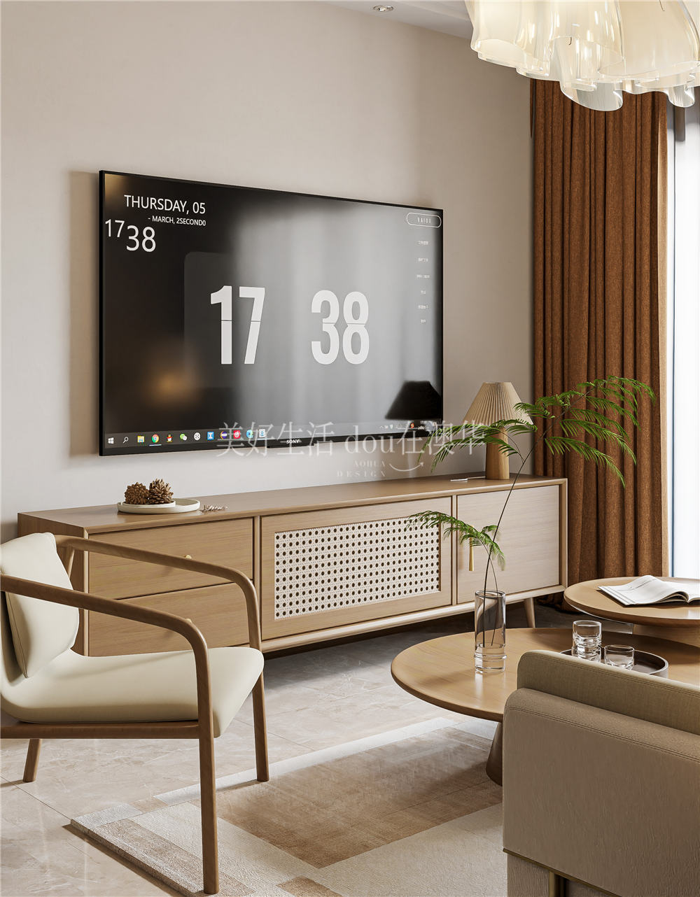 華僑城紅坊99㎡,武漢室內(nèi)裝修,武漢裝修設(shè)計