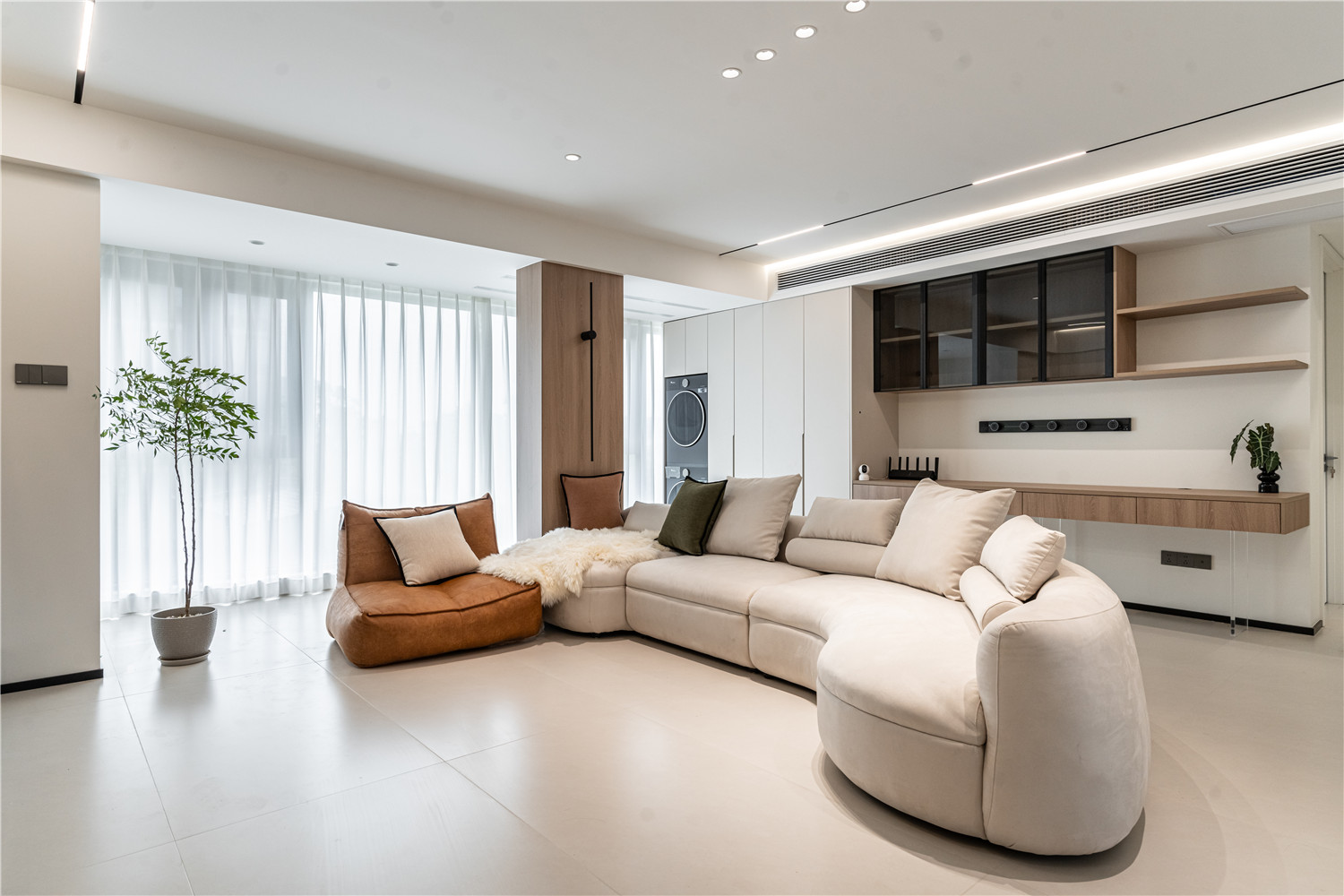 中交越秀知園裝修,意式極簡,武漢裝修設計