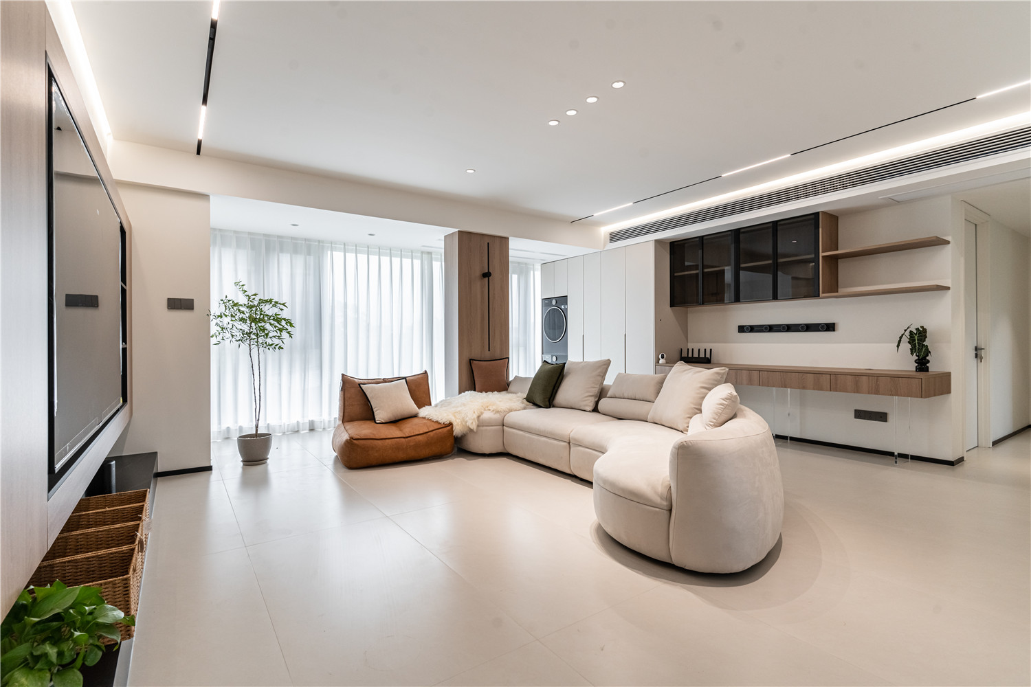 中交越秀知園裝修,意式極簡,武漢裝修設計