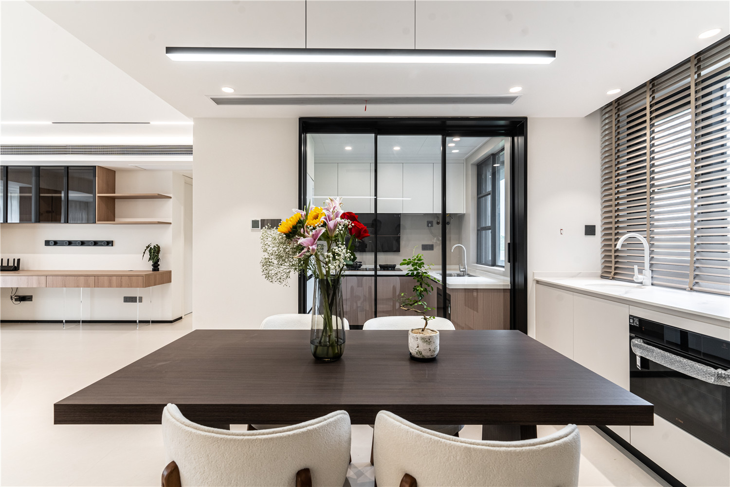 中交越秀知園裝修,意式極簡,武漢裝修設計