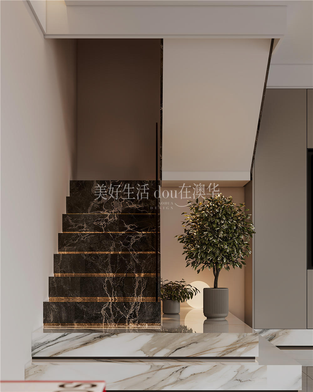 華僑城歡樂天際裝修效果圖,意式極簡,武漢室內(nèi)設(shè)計