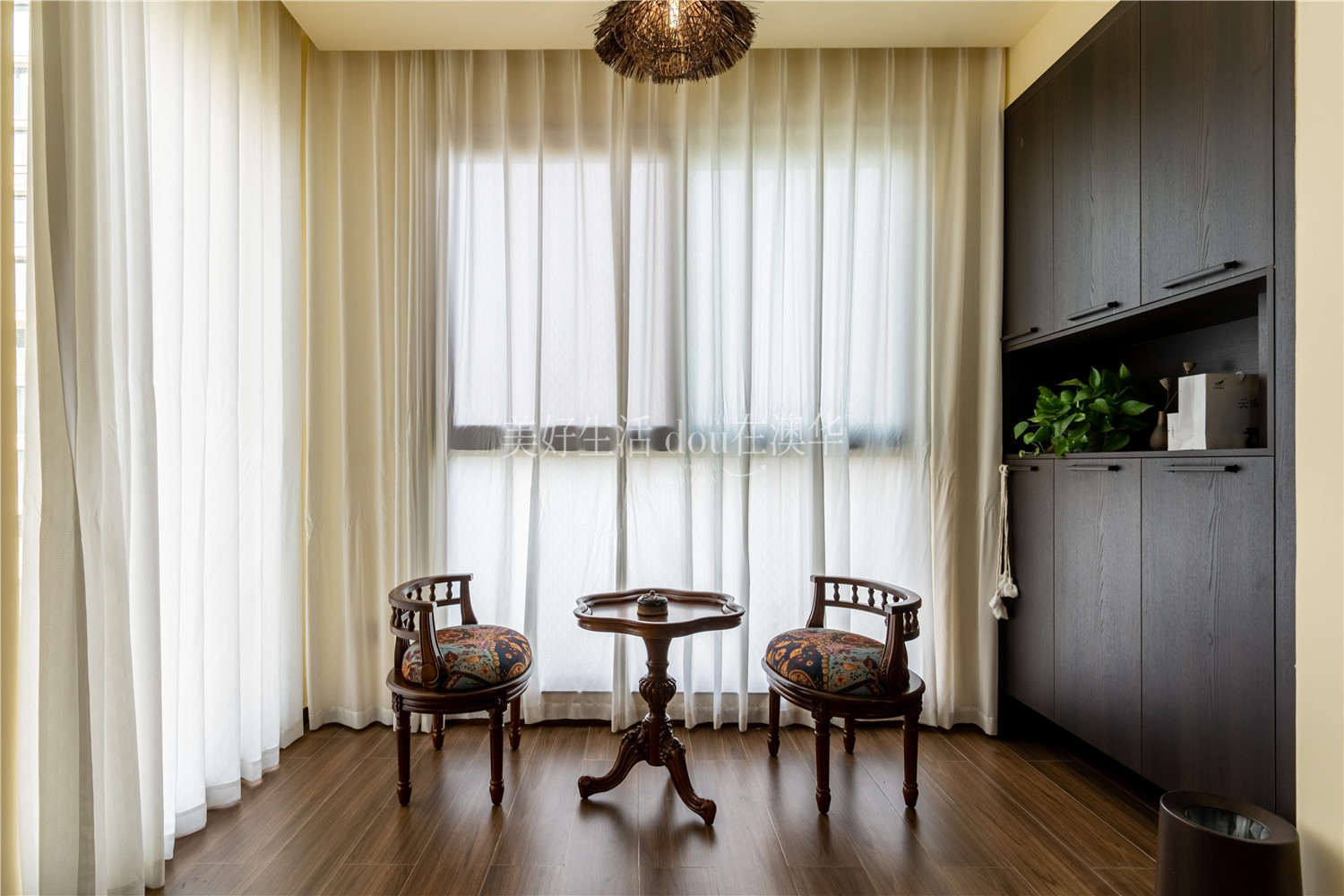 鵬湖灣裝修,美式復古,武漢裝修設計