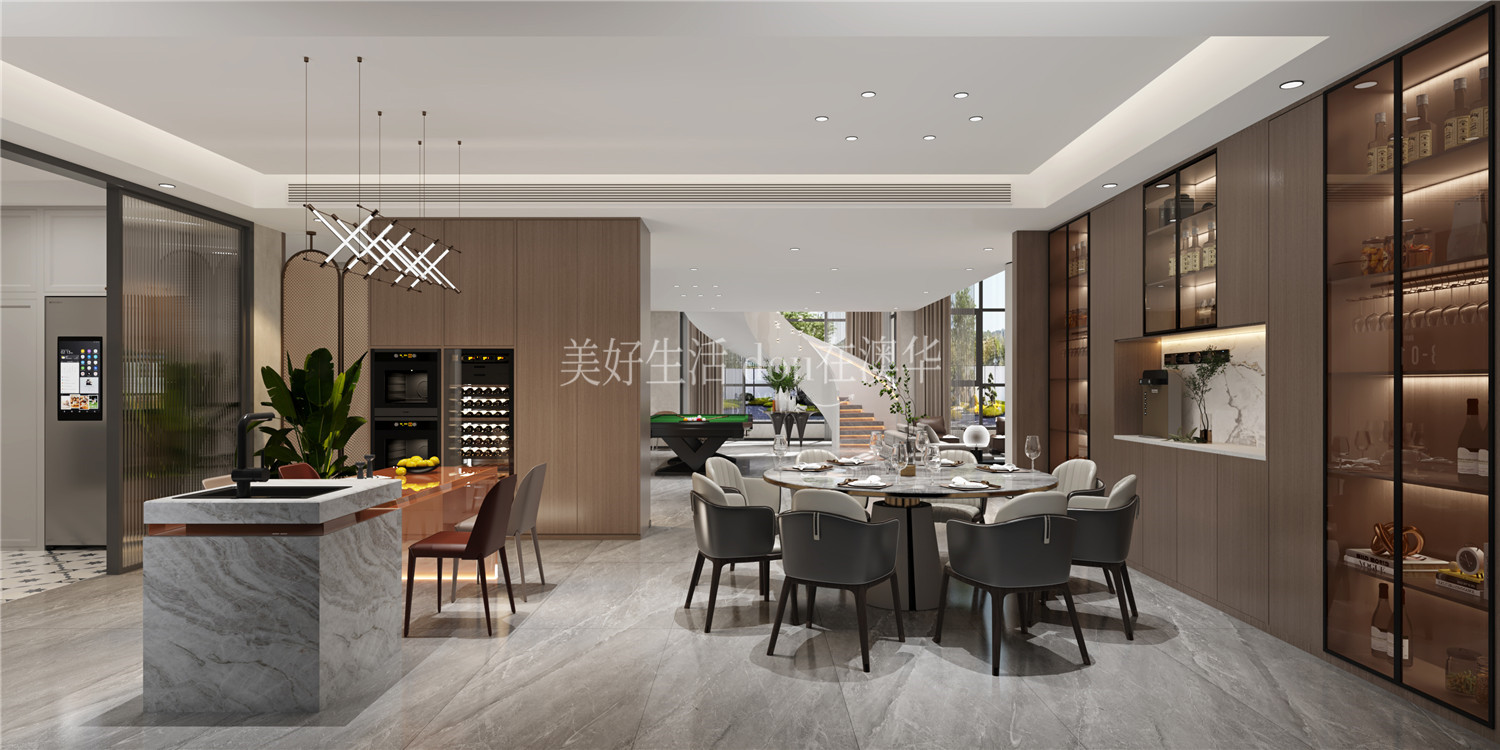 水藍郡裝修,武漢室內設計