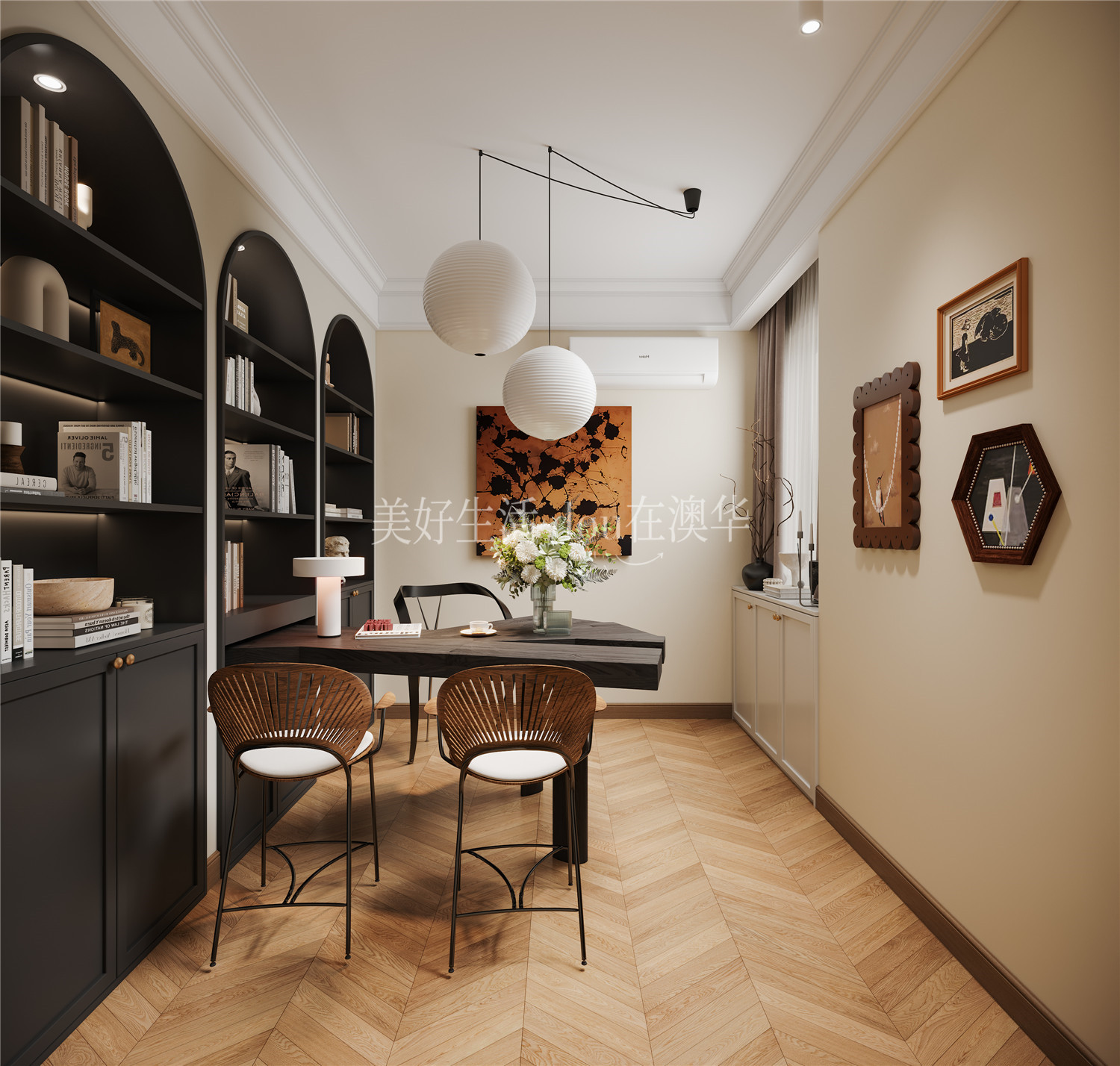 法式南洋風,香榭東沙裝修,武漢毛坯房裝修