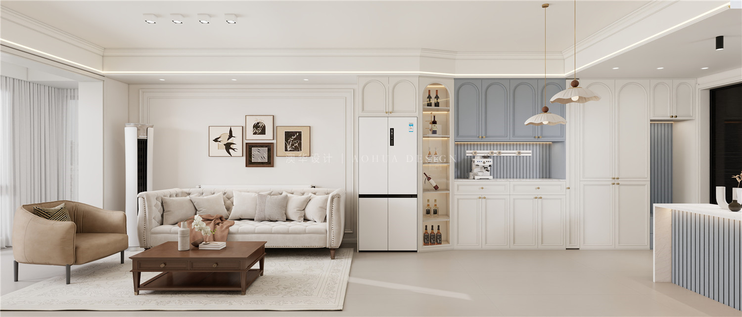 簡約美式,武漢室內設計