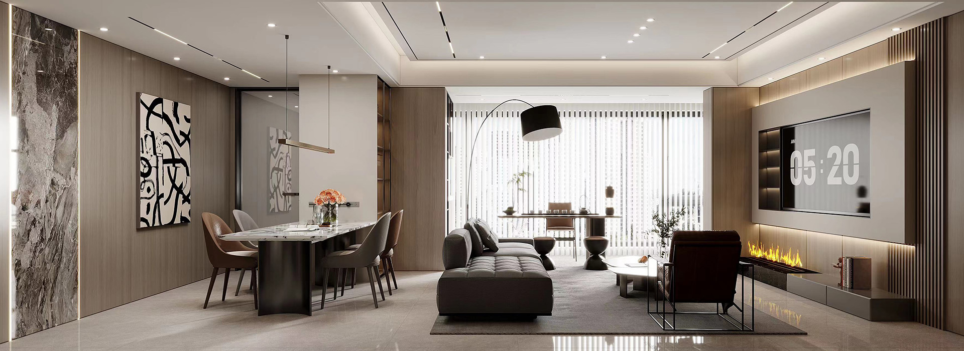 青山樽裝修,意式輕奢