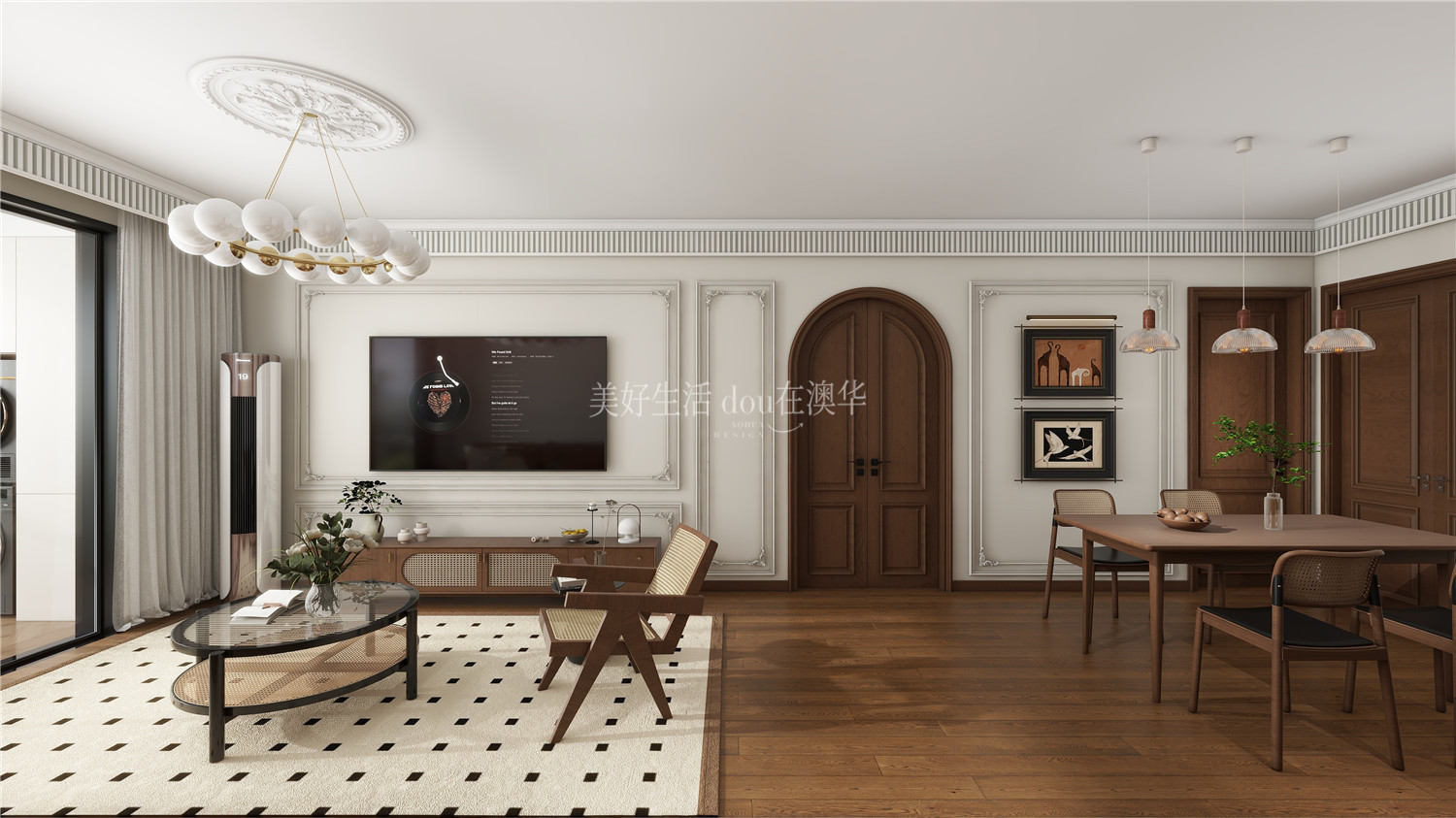 中古風,武漢新房裝修