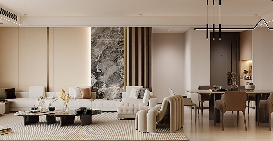 西北湖御璽灣裝修,大平層裝修