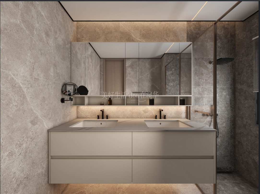 武漢天地裝修,現代輕奢