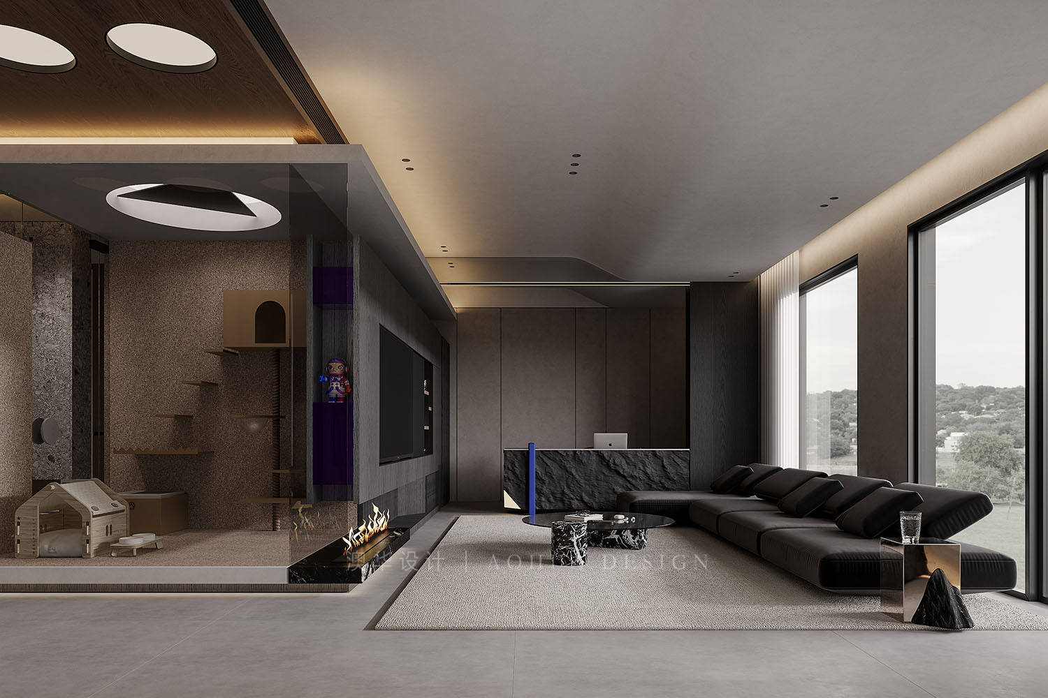 大平層裝修,武漢室內設計