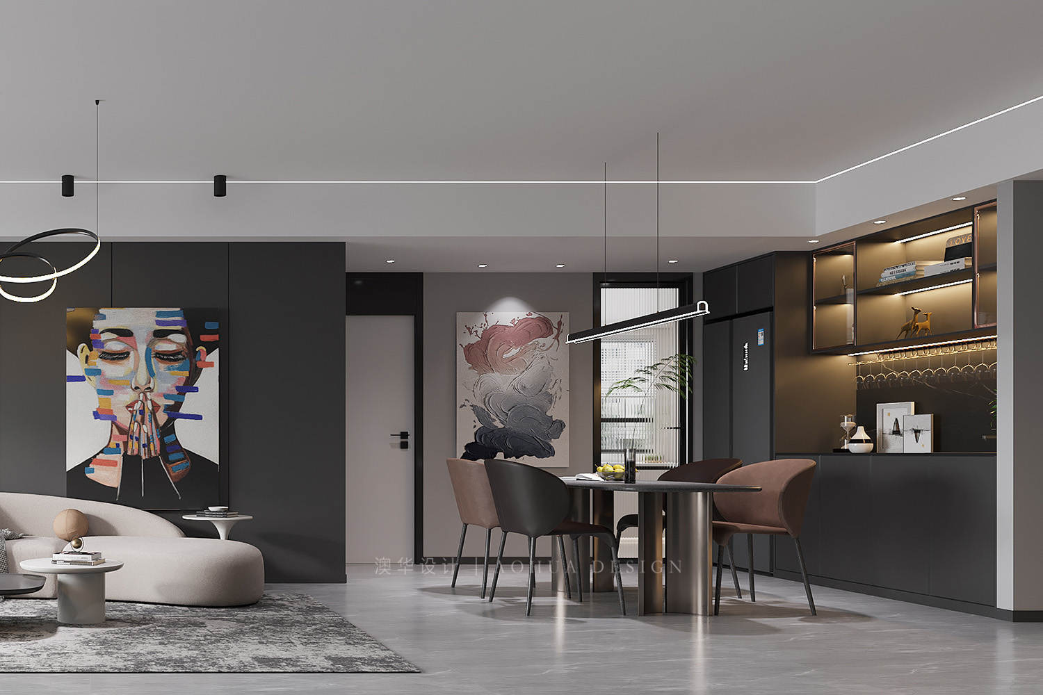 菱湖佳苑裝修,意式極簡(jiǎn)