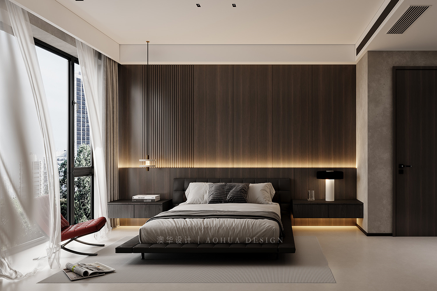 海珀濱江云境裝修,意式極簡