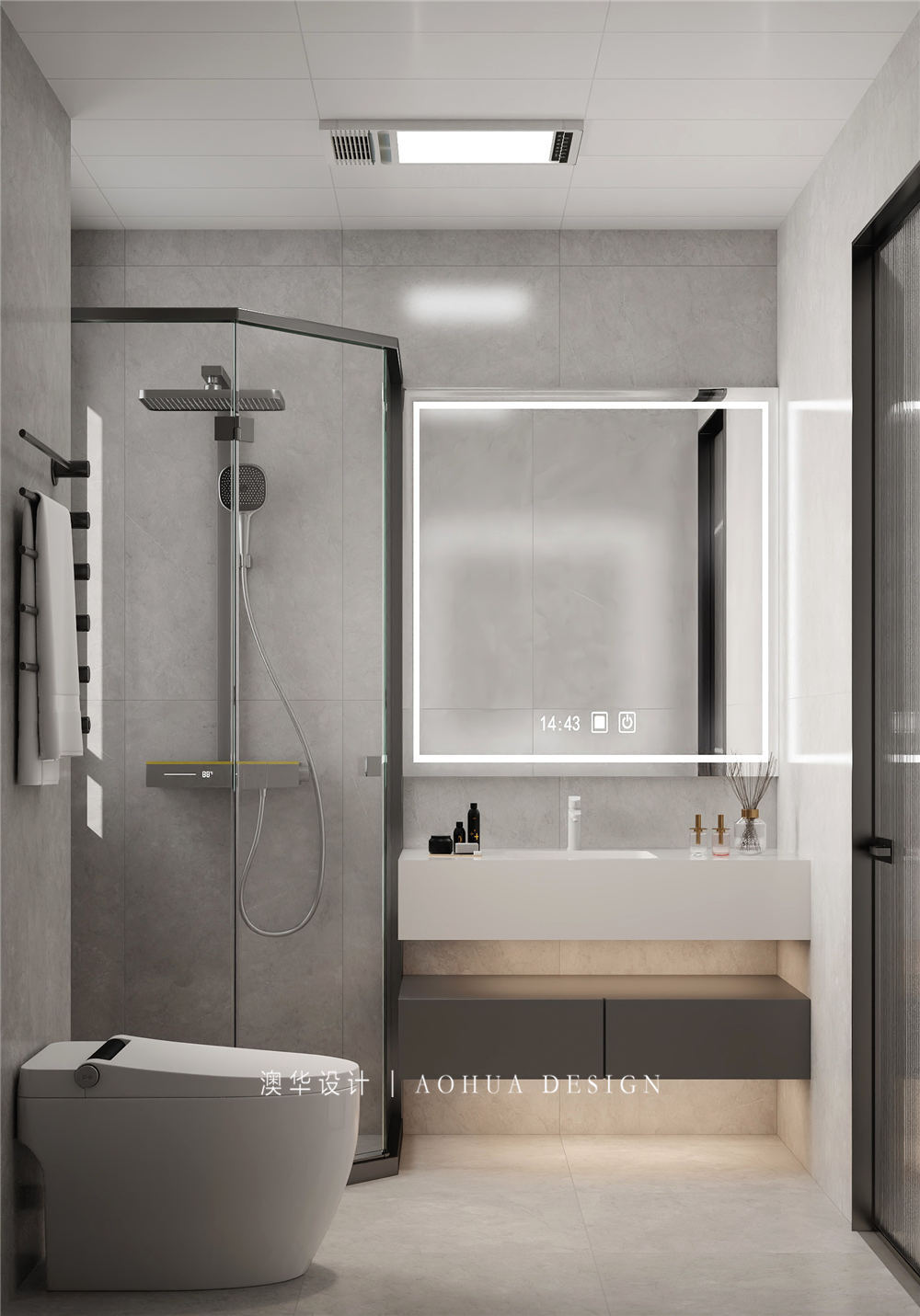 黑白灰風格,現代簡約