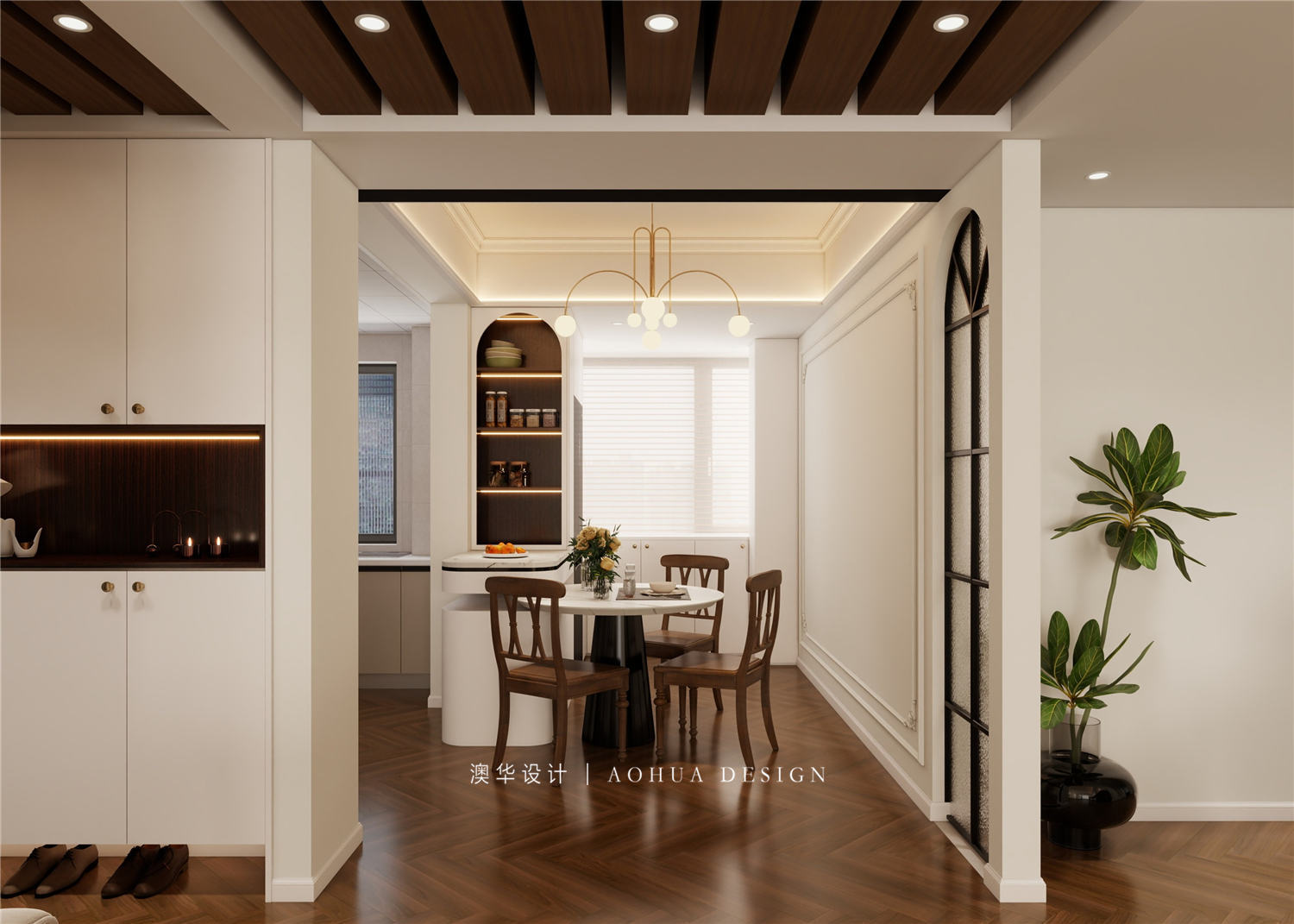 東湖風(fēng)光裝修,美式風(fēng)格