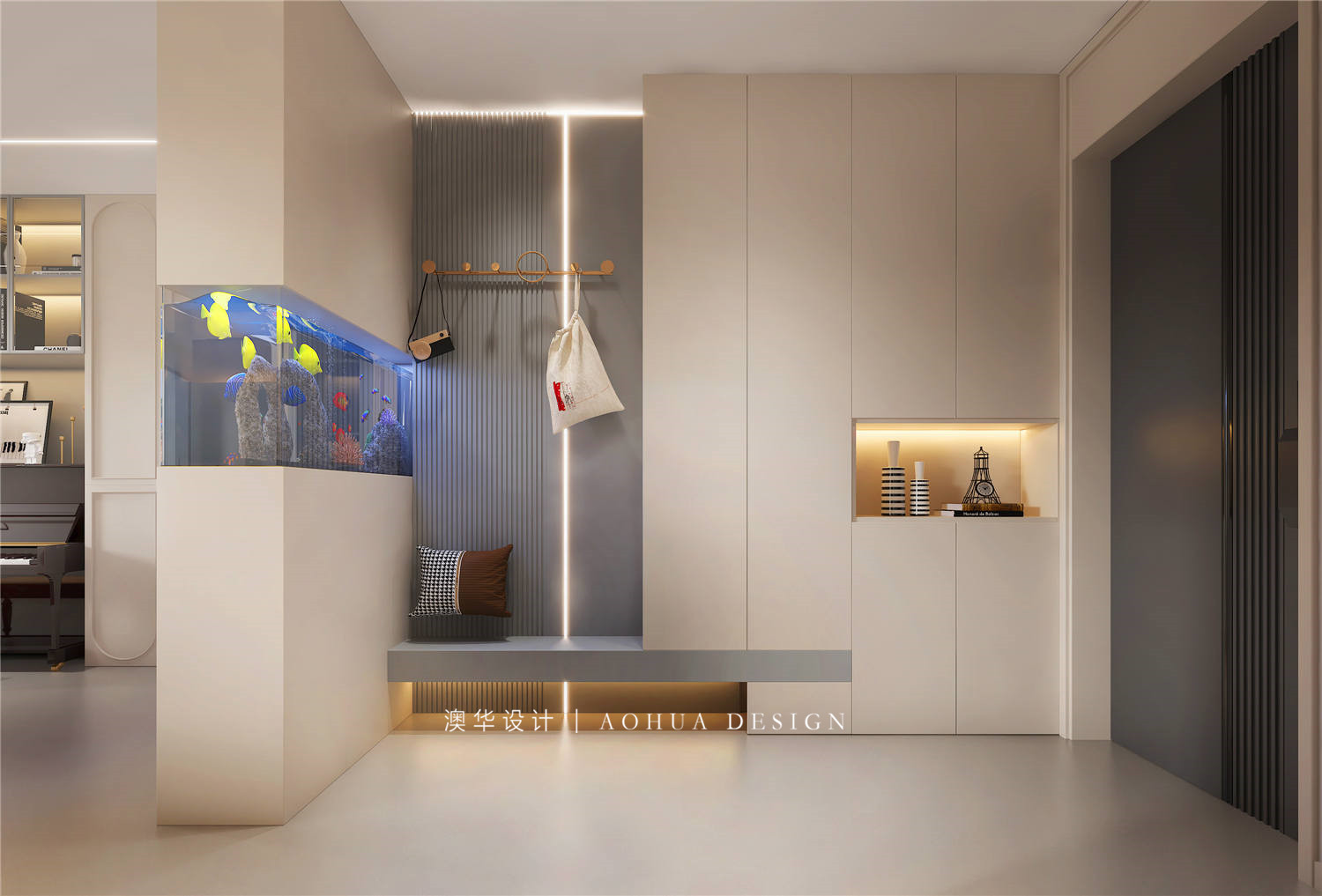 香樾洲裝修,現代輕奢風格