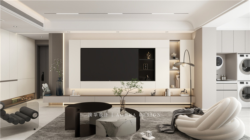 融創玖璽臺裝修,輕奢風