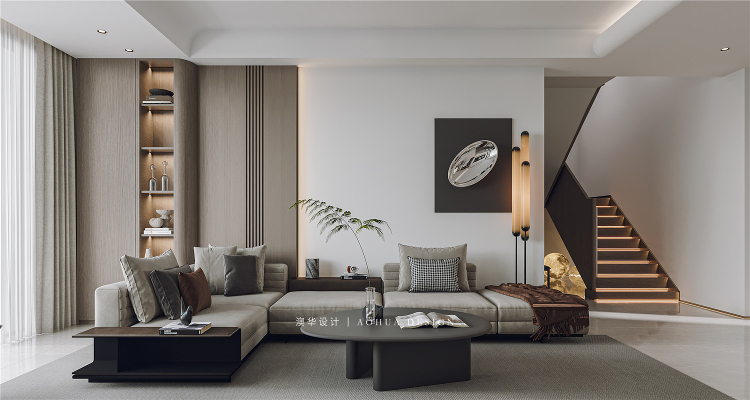 下疊別墅裝修,武漢別墅裝修