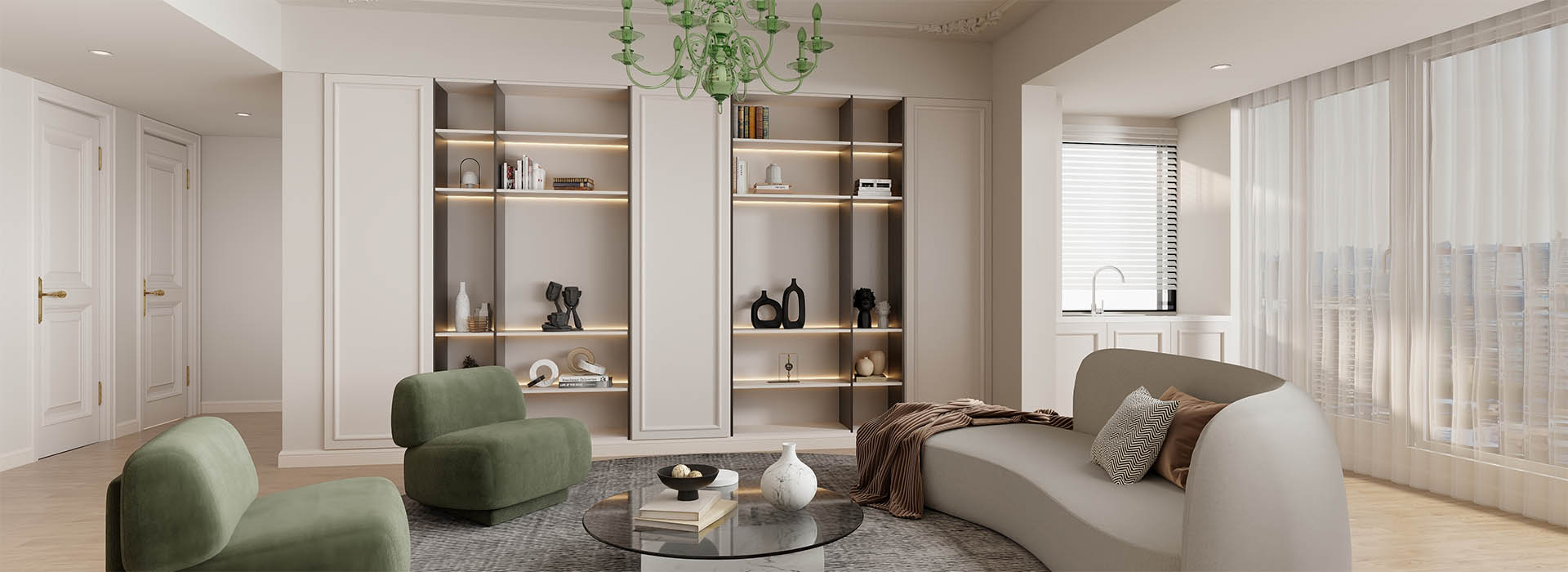 廣電光谷家裝修,法式風格