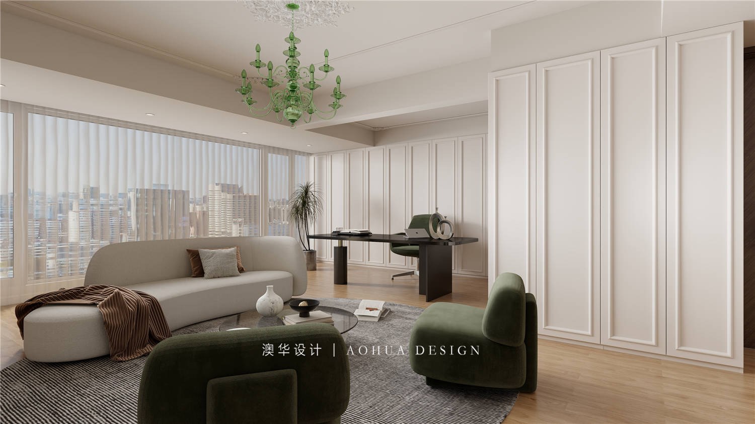 廣電光谷家裝修,法式風格