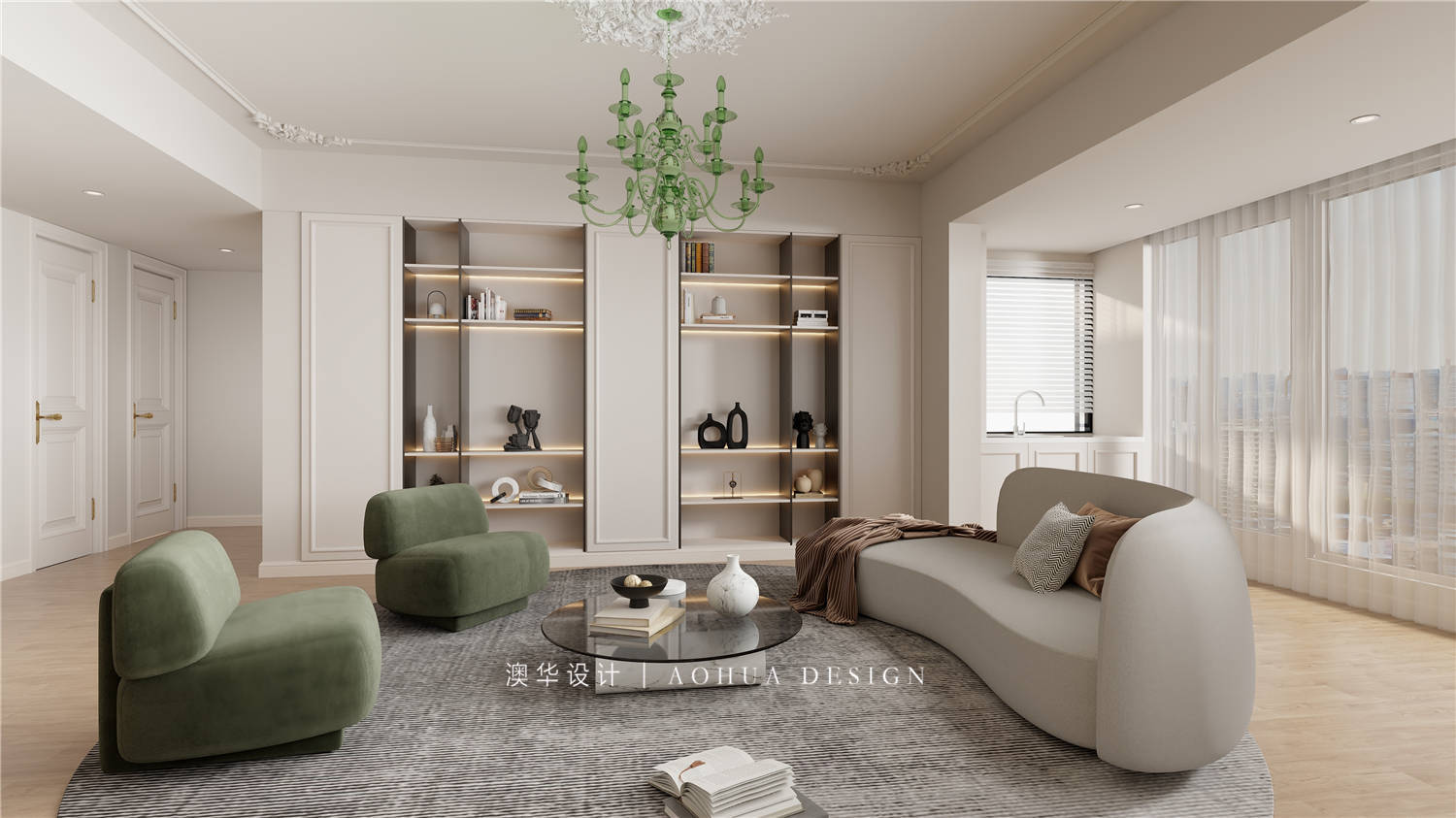 廣電光谷家裝修,法式風格