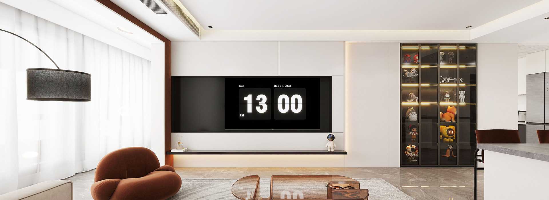 漢口公館裝修,現代風格