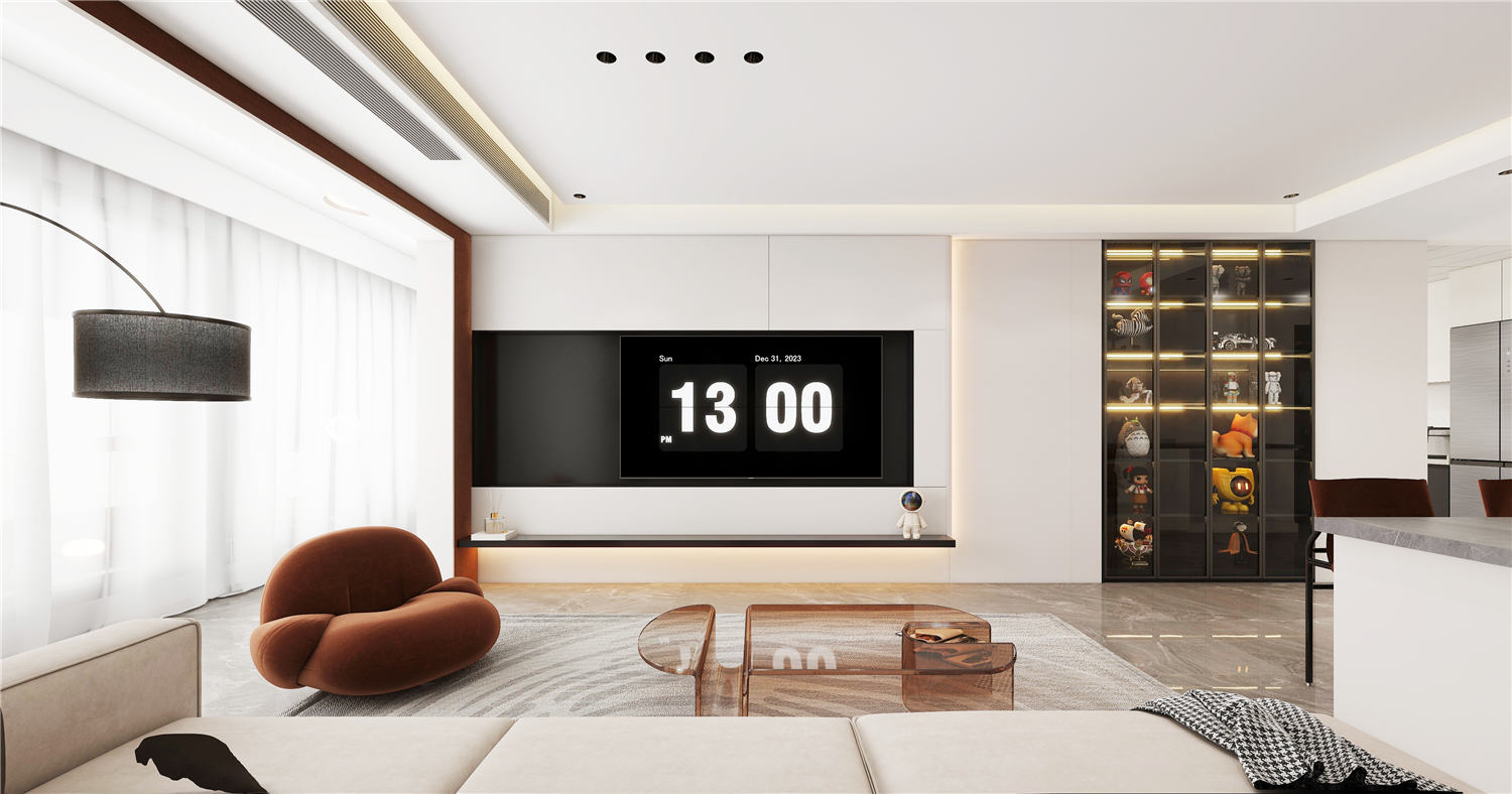 漢口公館裝修,現代風格