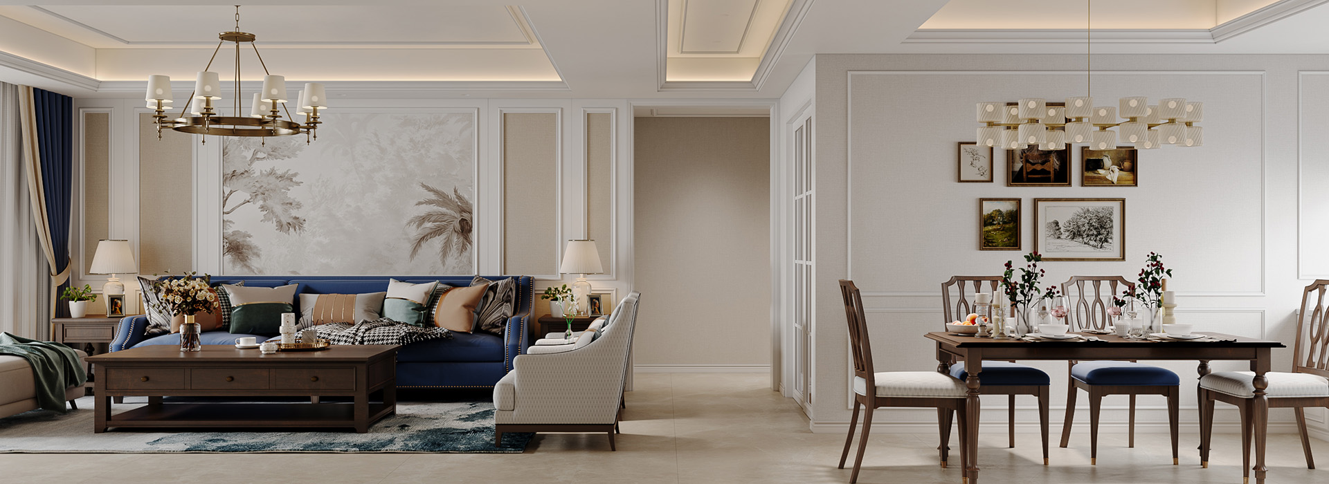 百瑞景裝修,美式風格